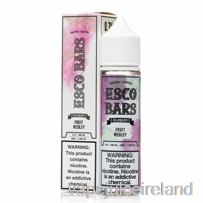 Vape Flavours Fruit Medley - Esco Bars - 60mL 6mg